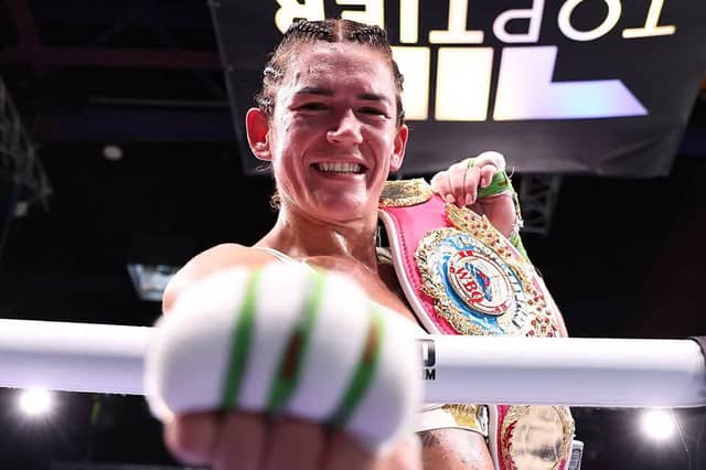 Shauna Browne has won eight of her nine fights, including five knockouts, as a professional