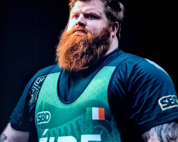 John Slattery, Irish Powerlifter
