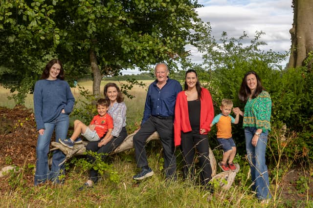 Members of the Purcell family