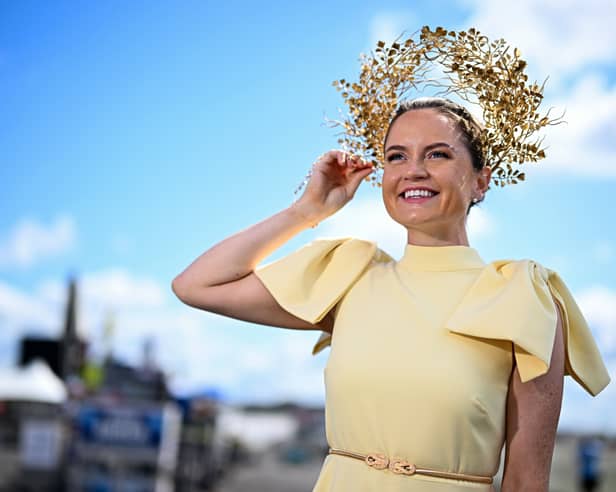   Laura Durkan, from Horse and Jockey, during day four of the Galway Races Summer Festival 