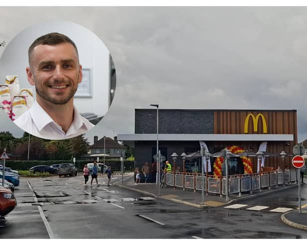 McDonald's Thurles. Inset: John Quirke, McDonald's Thurles franchisee