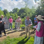 Participants ‘measure up’ at Cabragh Wetlands