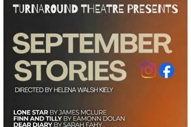 A poster advertising September Stories