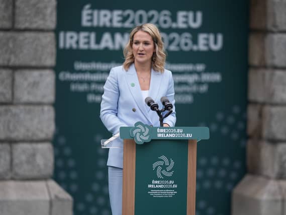 Ireland's Minister for Defence Helen McEntee