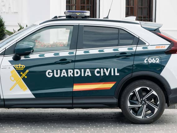 Spanish police car