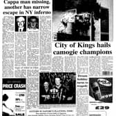 The front page of The Nationalist following the Twin Towers terror attack