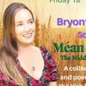 Bryony Morison will perform a collection of songs and poems celebrating the harvest at Carrick-on-Suir Library on Culture Night 