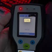 Two drivers were arrested within a short timeframe