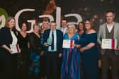 Gwen Culbert, Aoife Finn (Gala Retail), Rita Mulrooney, Brenda Kinahan, Sean Mulrooney, Shane Mulrooney, Carmel Murphy, Paula Mulrooney, Ciara Collins (Gala Retail) and Shane Carroll at the awards 