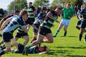 Andrew Daly in action for Clonmel in last weekend's win over Dolphin