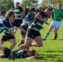 Andrew Daly in action for Clonmel in last weekend's win over Dolphin