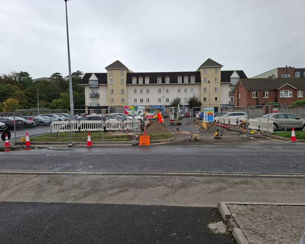 Work has started at the car park at the Gas House Bridge in Clonmel