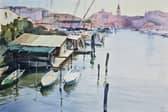 One of the pictures on display in the From Chioggia to Clonmel:A selection of Venetian artworks on display at the Linn Gallery