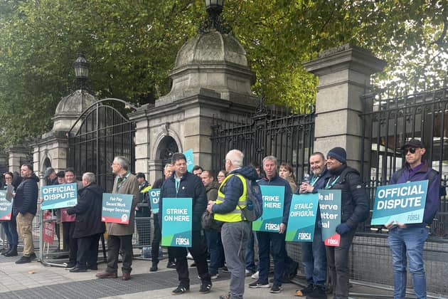 Oireachtas staff strike