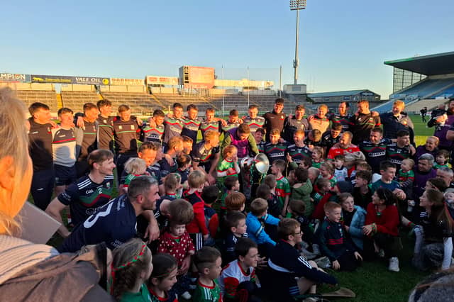 Loughmore/Castleiney celebrate their victory over Clonmel Commercials