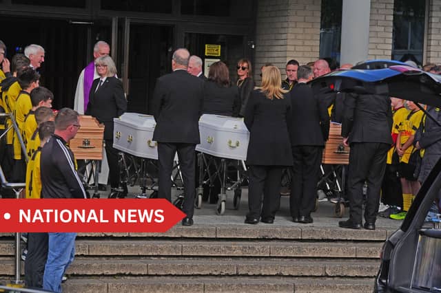 After the funeral, the four family members will be laid to rest in Kilbarry Cemetery