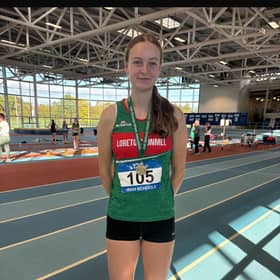 Irish Schools Athletics champion Cara Ryan