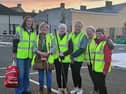  Cahir ICA Ladies helped the Cahir Tidy Towns Group with  flower bed cleaning at the new car park

