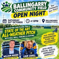 Tipperary hurling greats are guest speakers at Ballingarry Community Field open night