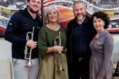 Ciaran Cotter, Andrea Ruth Houlihan, Joe Roche and Polly Roche all performed in the South Tipperary Hospice concert at Hotel Minella