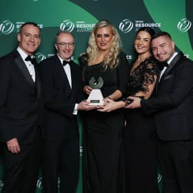 The Glenpatrick team with their award