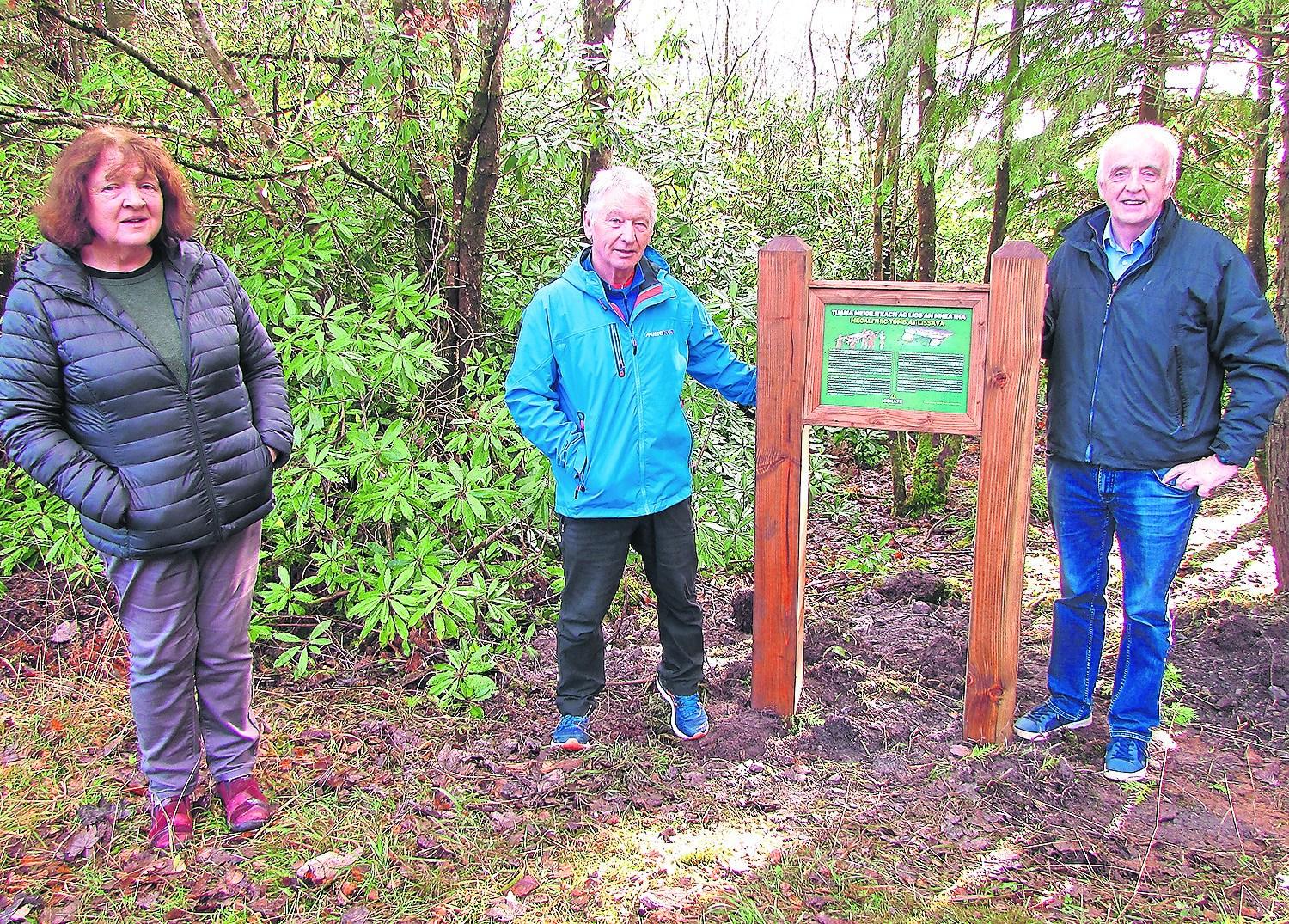 Info board for Lissava megalithic tomb unveiled - Tipperary Live