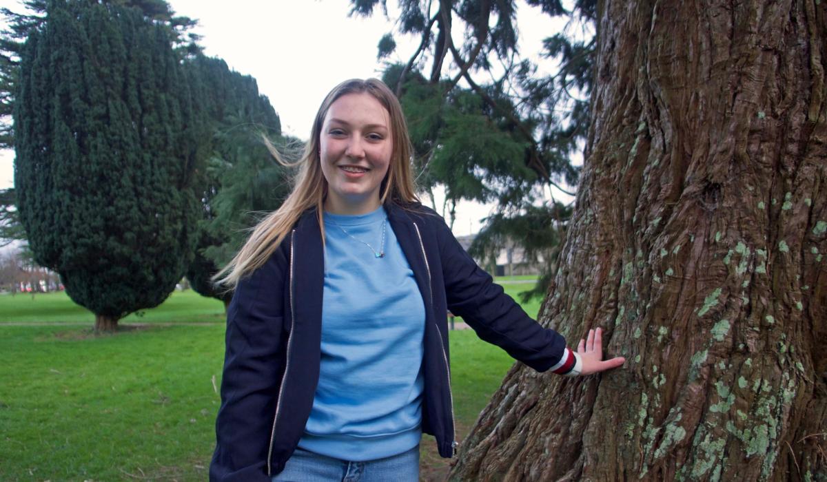 Young Ambassador Kendra leads CarrickonSuir sensory garden project