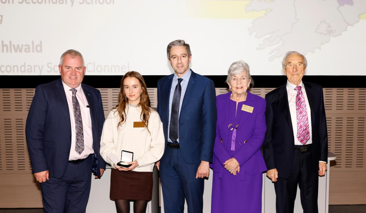 Tipperary student awarded a Naughton Foundation Scholarship worth €