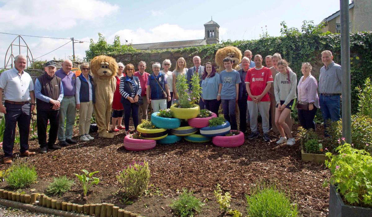 A new community garden for all the senses is blooming at CarrickonSuir Heritage Centre