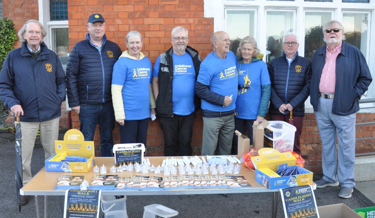 Tipperary Lions Club hosts candlelit walk in aid of children's cancer charity