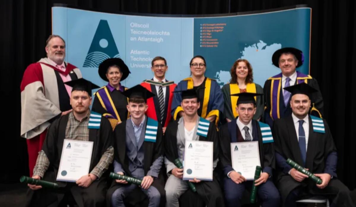 Tipperary man among first cohort of Civil Engineering Apprentice graduates from ATU