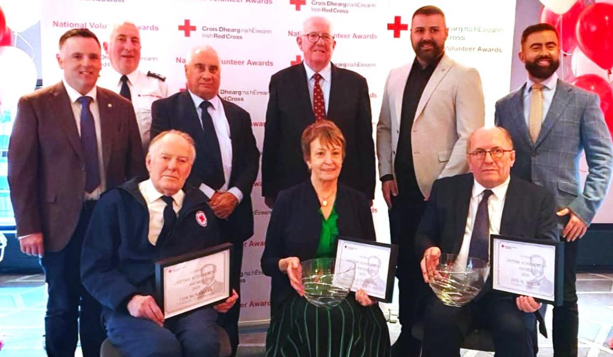Tipperary member of Irish Red Cross receives Lifetime Achievement Award