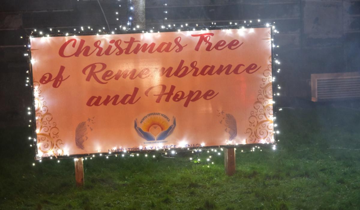 Hospice Tree of Remembrance lit in poignant ceremony on courthouse steps