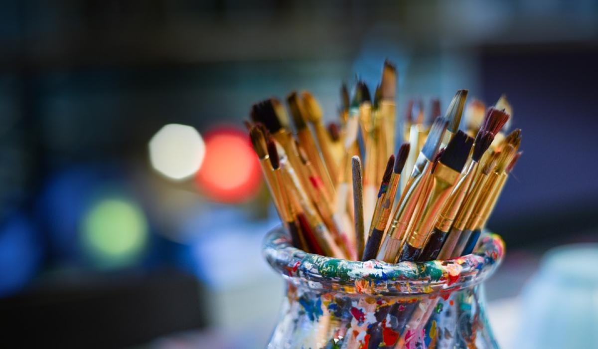 Healthy attendances at weekly art group sessions in Tipperary