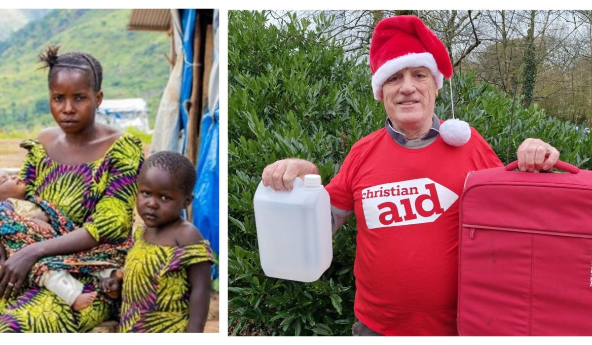 Local charity supporter raises awareness of war and hunger in eastern Congo