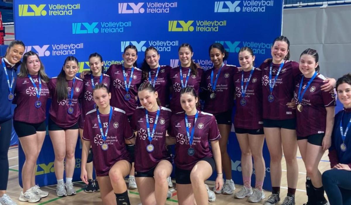 Local Tipperary secondary school plays our hard-fought All-Ireland volleyball final