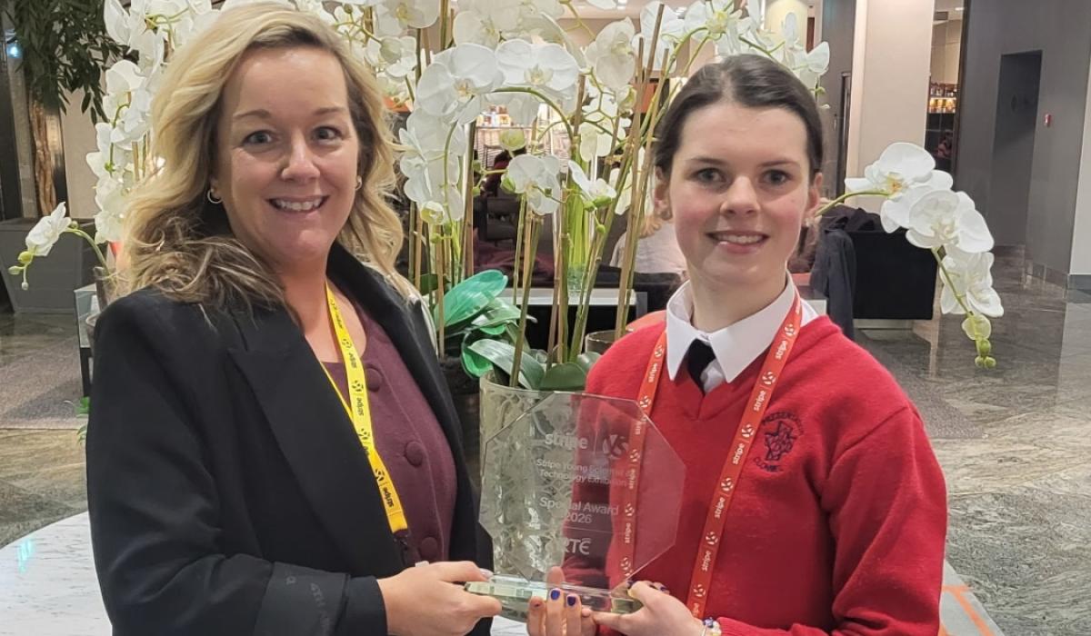 Tipperary teen urges students to not be scared to enter Stripe Young Scientist Exhibition