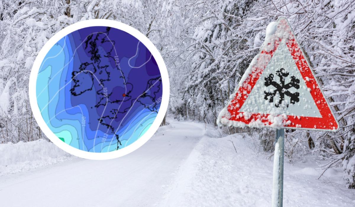 IRELAND SNOW MAP - Where will it snow as Met Éireann issue new weather warnings?