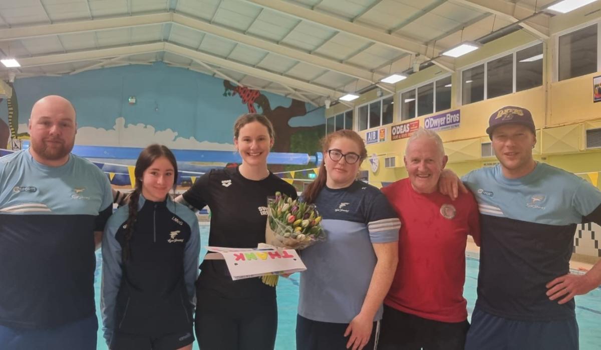 Inspiring and high-energy elite coaching session for swim club in Tipperary