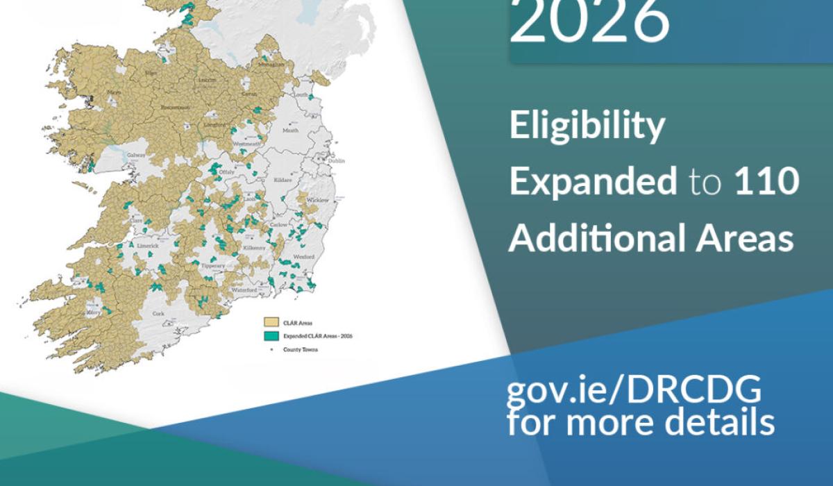 NEWS: Clár funding expansion means mor local areas in Tipperary become eligible