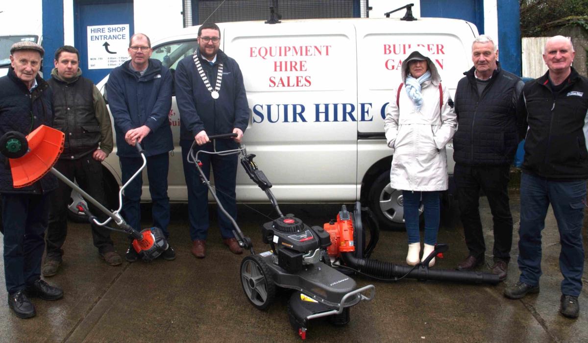 Tidy towns group purchases new gardening tools thanks to Tipperary County Council grant