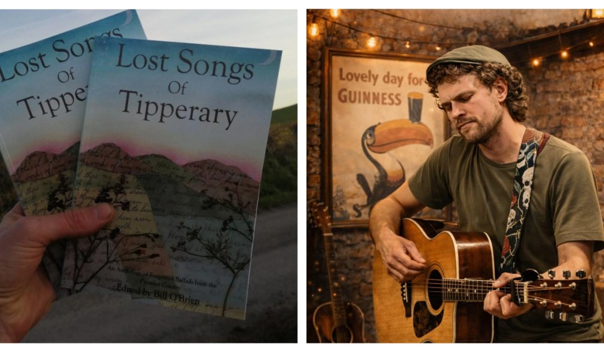 Tipperary musician to host launch event for book about Tipperary's lost songs