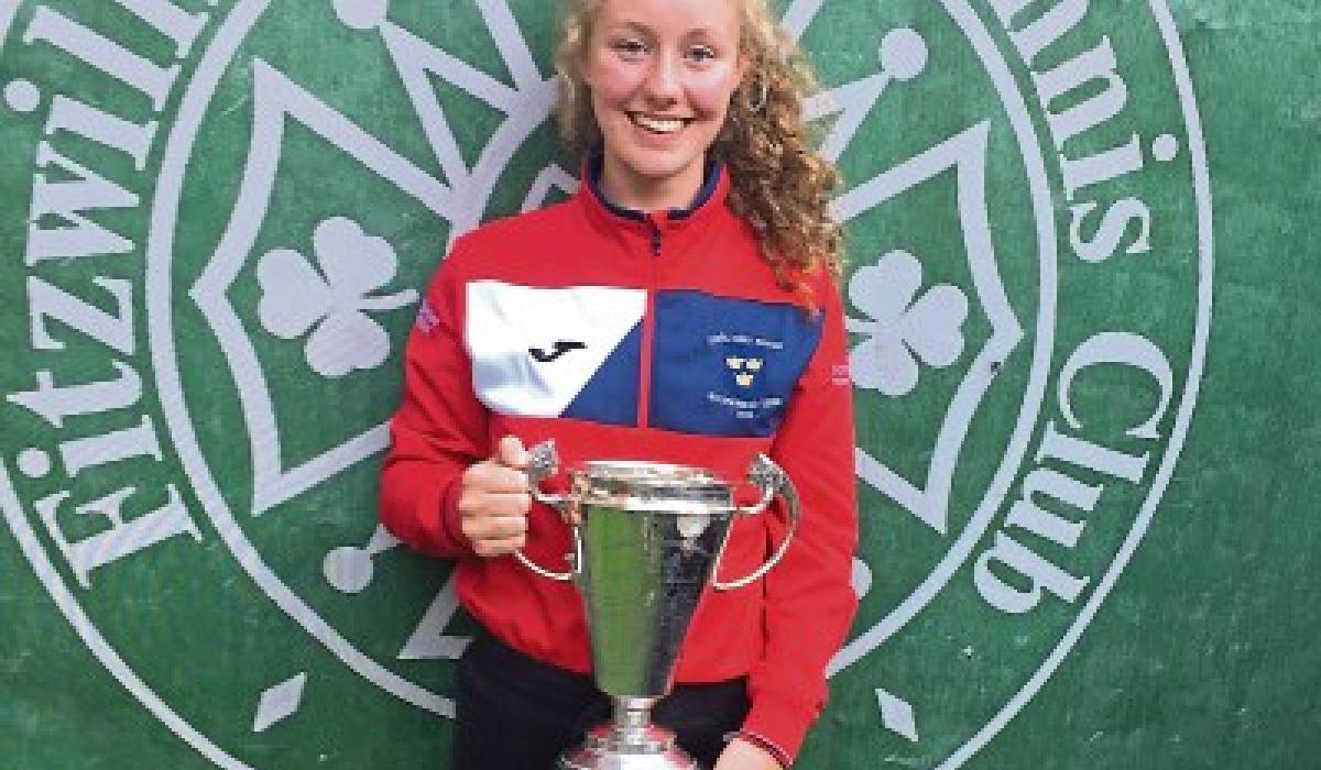 Cashel #39 s Katie Morrissey is Irish Open Tennis U 18 Champion Tipperary