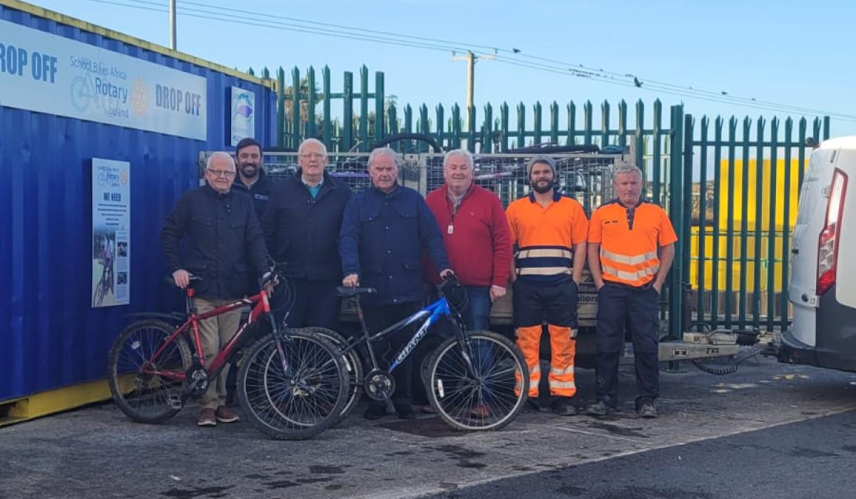 Donations of old bicycles in Tipperary help African children to make journey to school