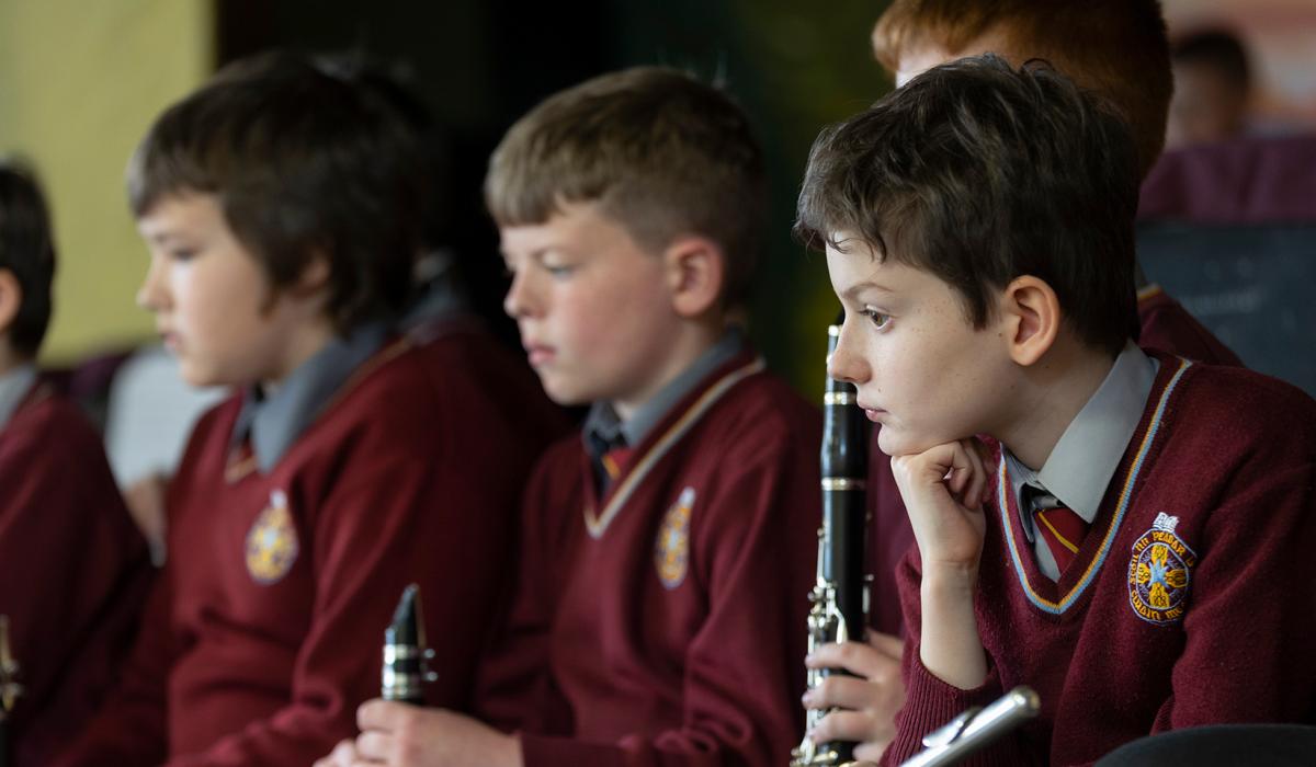 Army Band help budding Clonmel musicians celebrate special anniversary