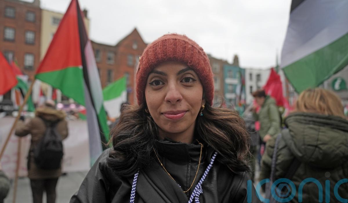 Palestine protest speaker ‘cannot process’ loss of friends in Gaza conflict