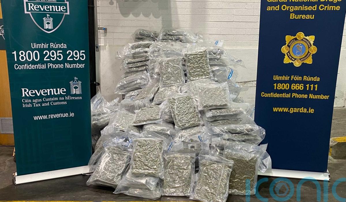 Three charged over seizure of cannabis valued at more than 10 million euro