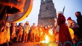 PICTURES: All smiles as people across the country mark winter solstice