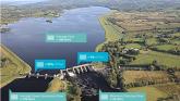 An image of the Parteen basin, from Irish Water&rsquo;s project summary report.
