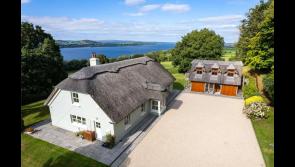 Charming, thatched country house on the shores of Lough Derg on sale for €1.15 million